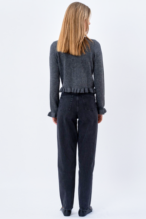 Flora Cardigan - šedá