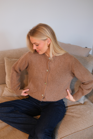 Anna Cardigan - Hnedá