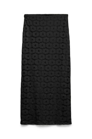 Janelle Ankle Skirt - Black
