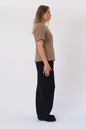 Isolde Blazer - Light Brown