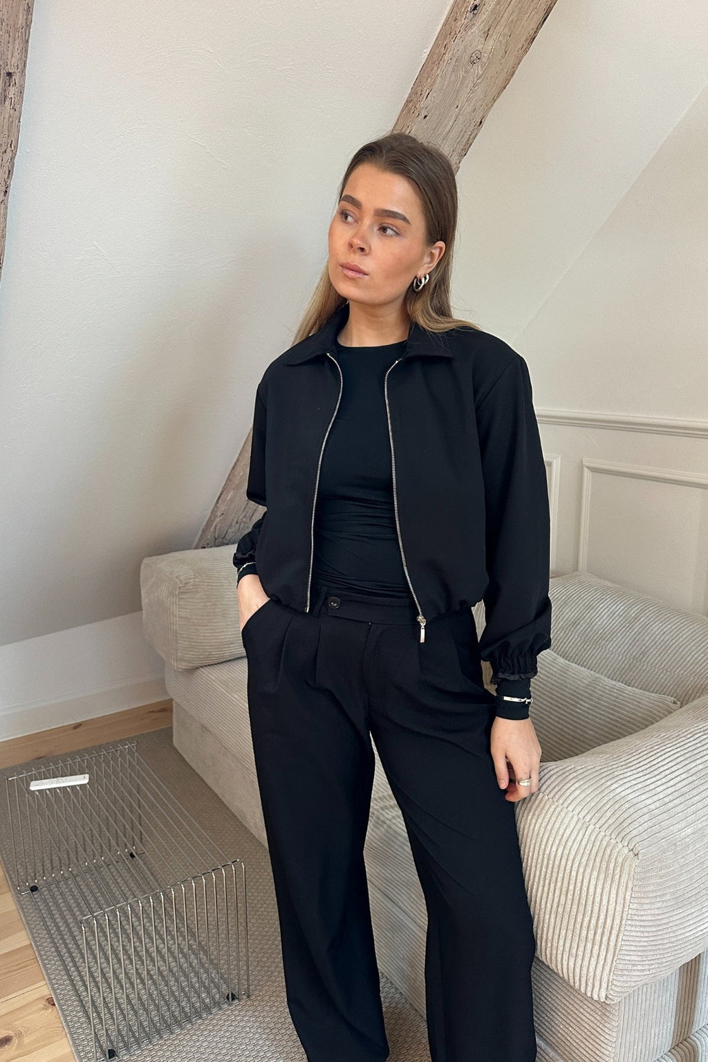 Kylie Short Jacket - Black