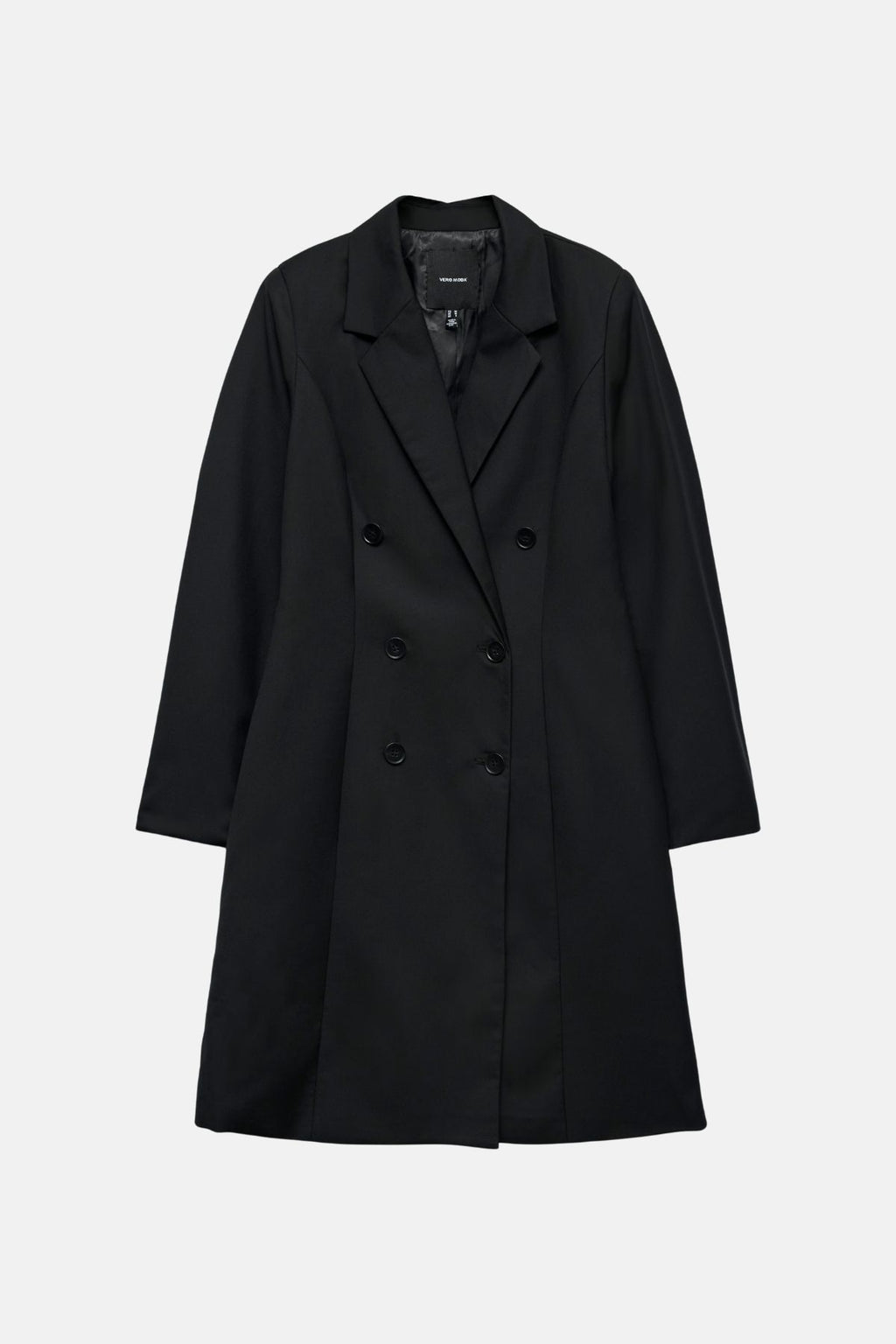 Melly Fitted Blazer Dress - Black