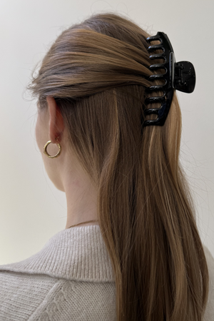 Olivia Hair Clip - čierna
