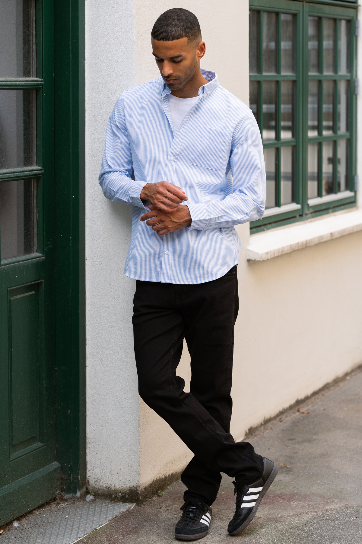 Mens regular Fit Black Denim Jeans | Classic Style