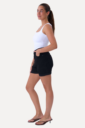 The Original Performance Denim Shorts - Black Denim