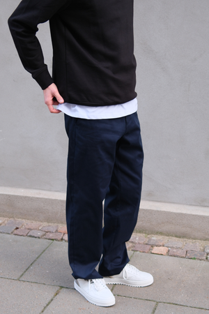 Chino Wide - Navy