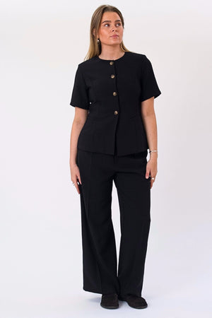Isolde Blazer - Black