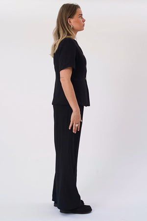 Isolde Blazer - Black