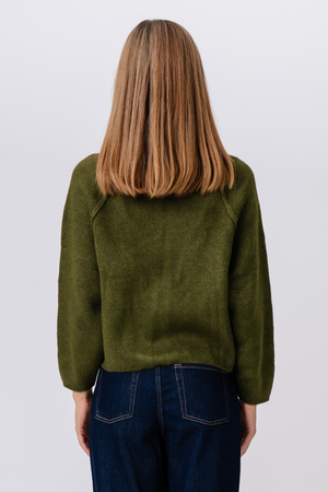Zipper Selma Knit - Khaki