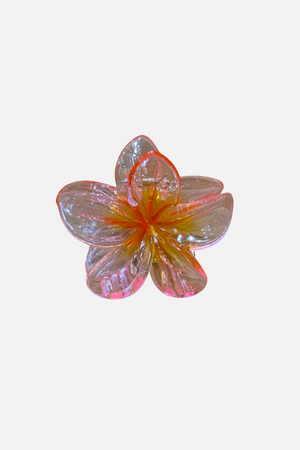 Gearrthóg Gruaige Bláthanna - Pink/Orange