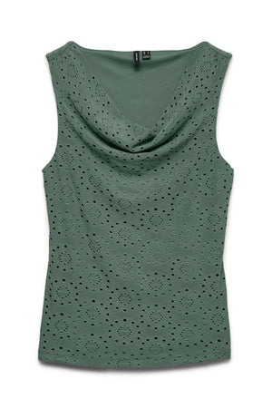 Tassa Waterfall Top - Laurel Wreath