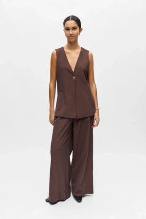 Isla Yui prsluk - Seal Brown