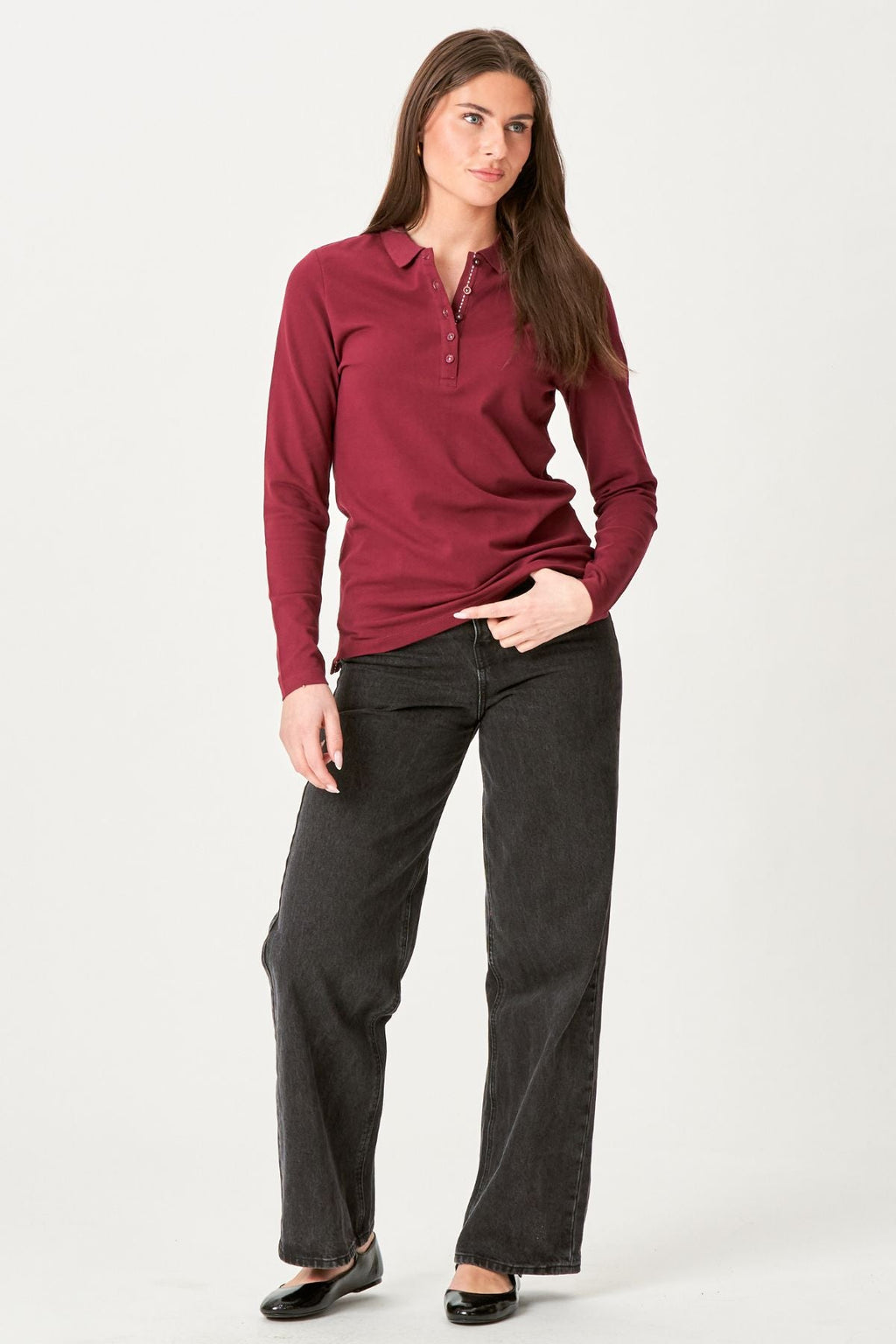 Polo Shirt - Burgundy