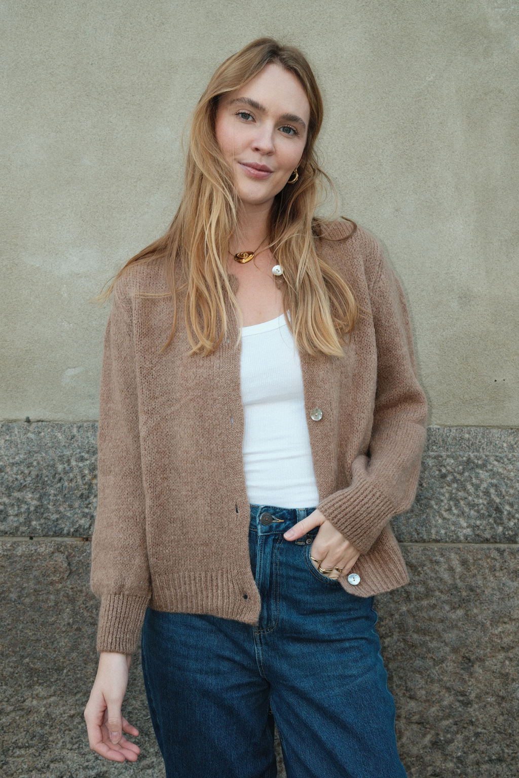 Anna Cardigan - Hnedá