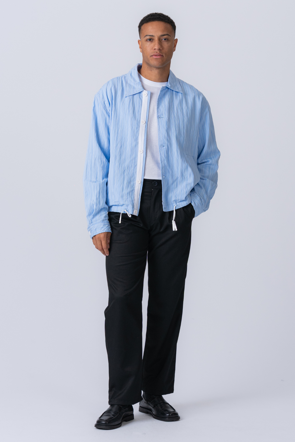 Ezra Jacket - Light Blue