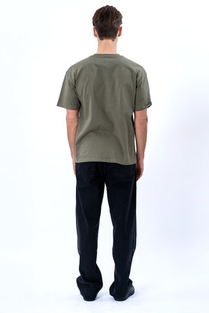 Heavy Boxfit Tee - Olive
