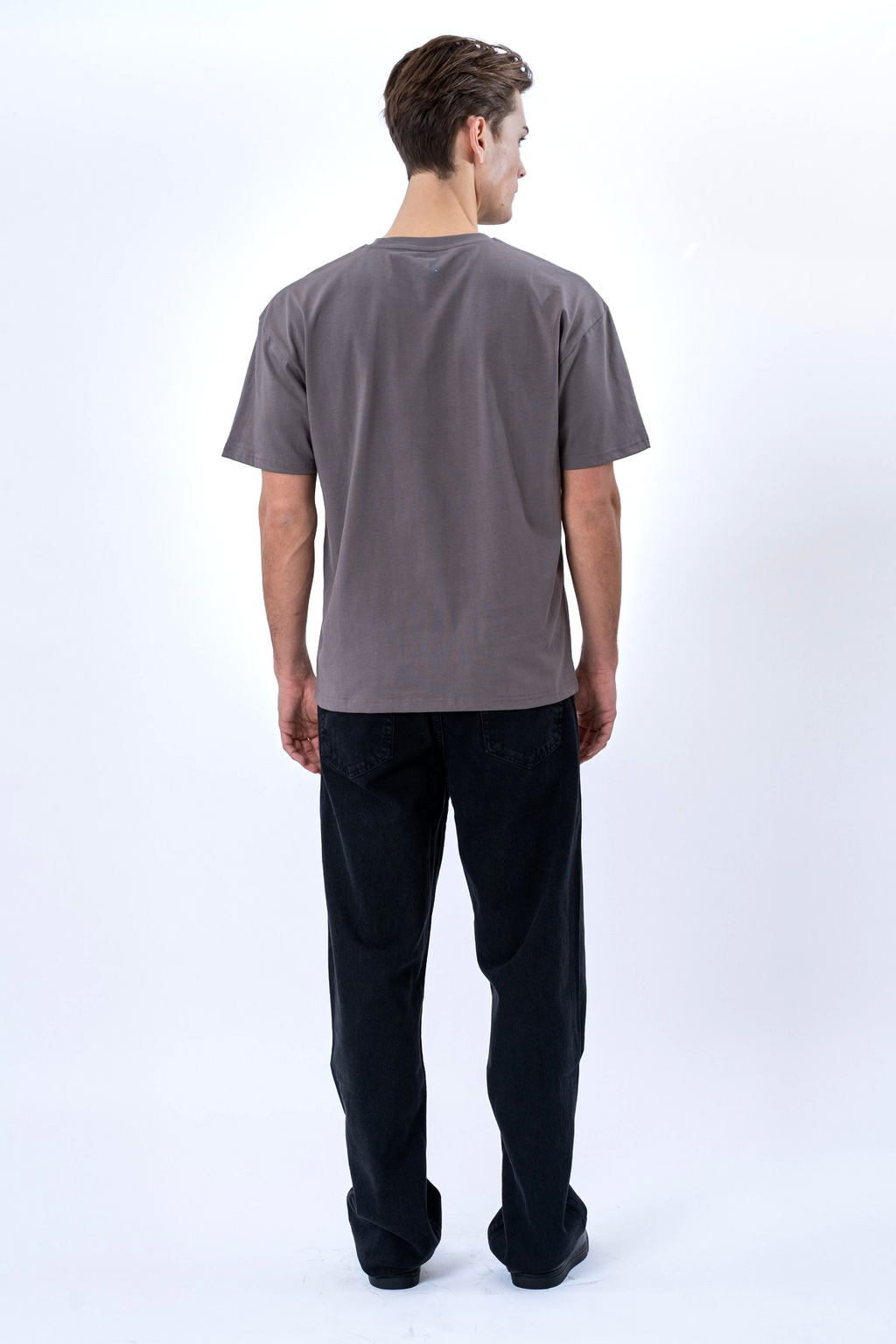 Heavy Boxfit Tee - Dark Grey