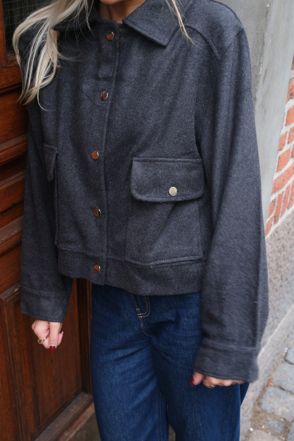 Adela Jacket - Anthracite