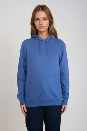 Sweatshirt Hoodie - Dusty Blue