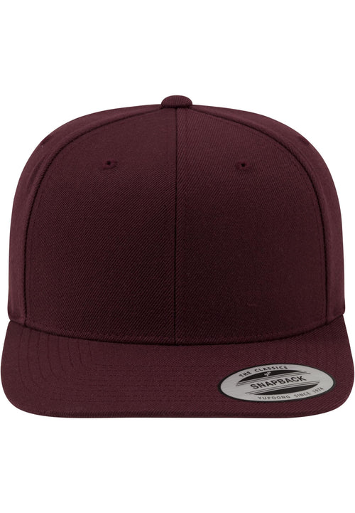 Classic Snapback - Maroon/Maroon