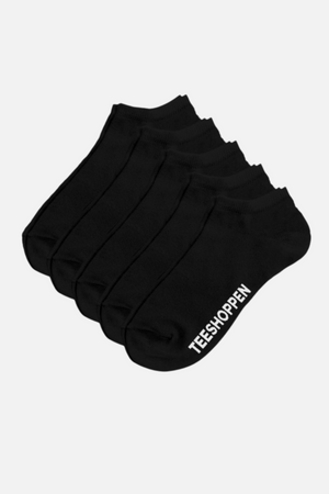 Sneaker Sock 5-pack - Black