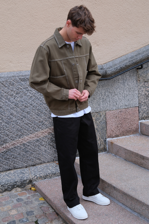 Jacket Denim - Khaki