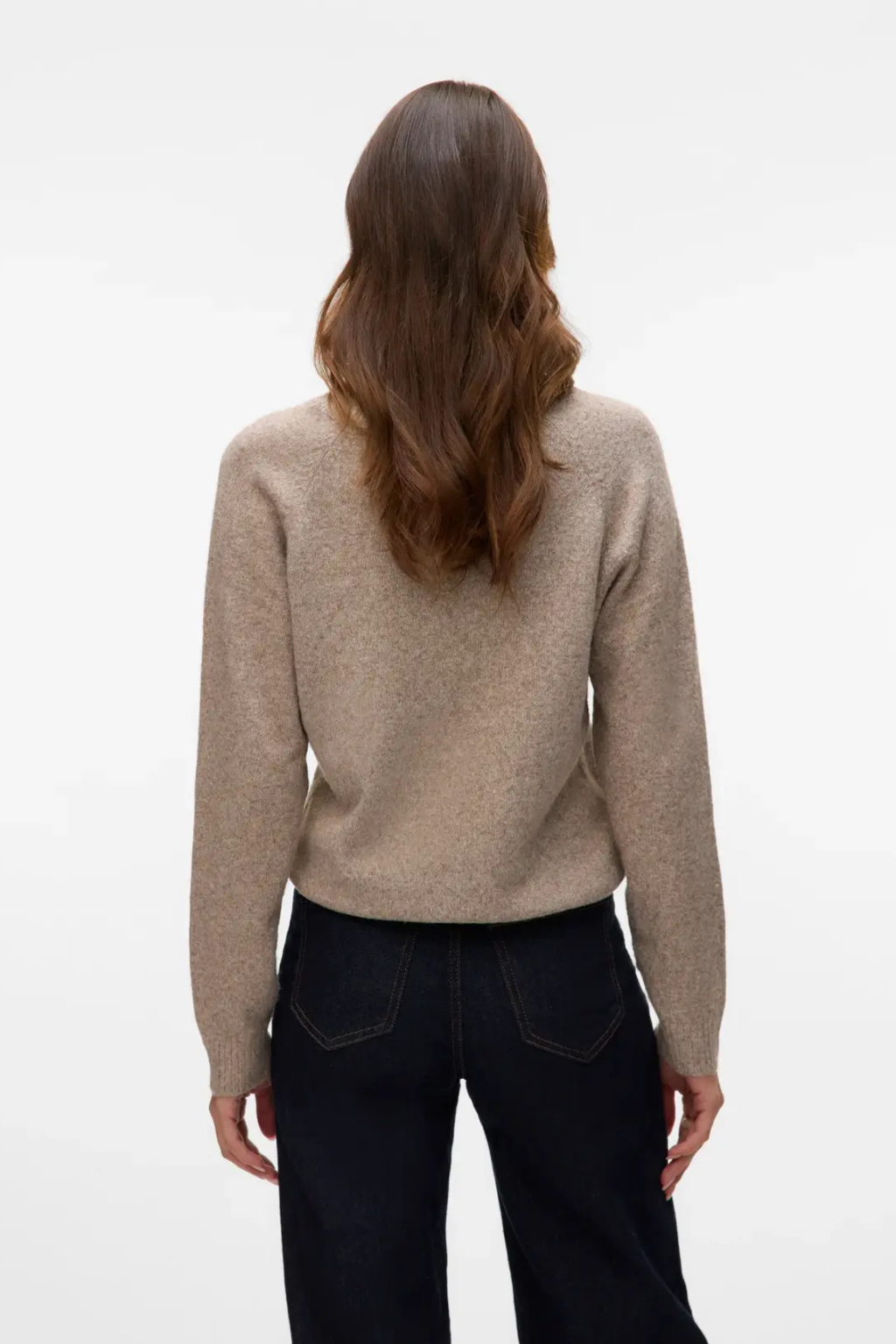 Blúzka Doffy s výstrihom - Moon Rock Melange