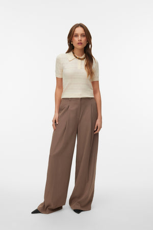 Limone Scallop Poloneck - Birch