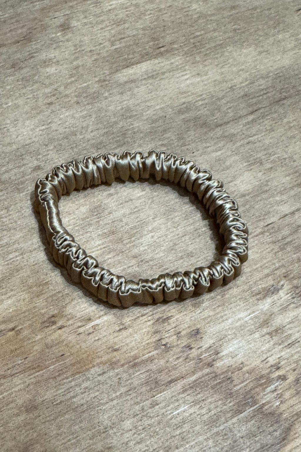 Silk elastic - Brown