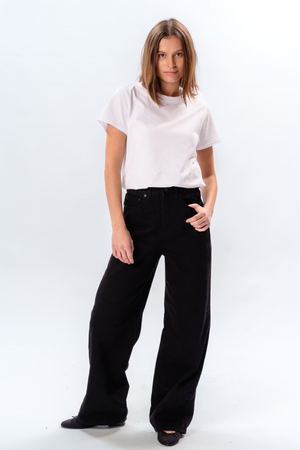 The Original Performance Jeans leathan - denim dubh