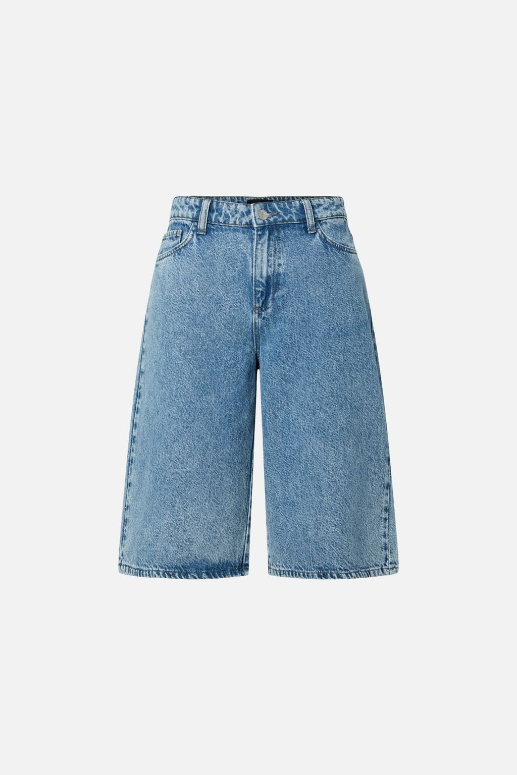 Sky Denim Jorts - Medium Blue Denim