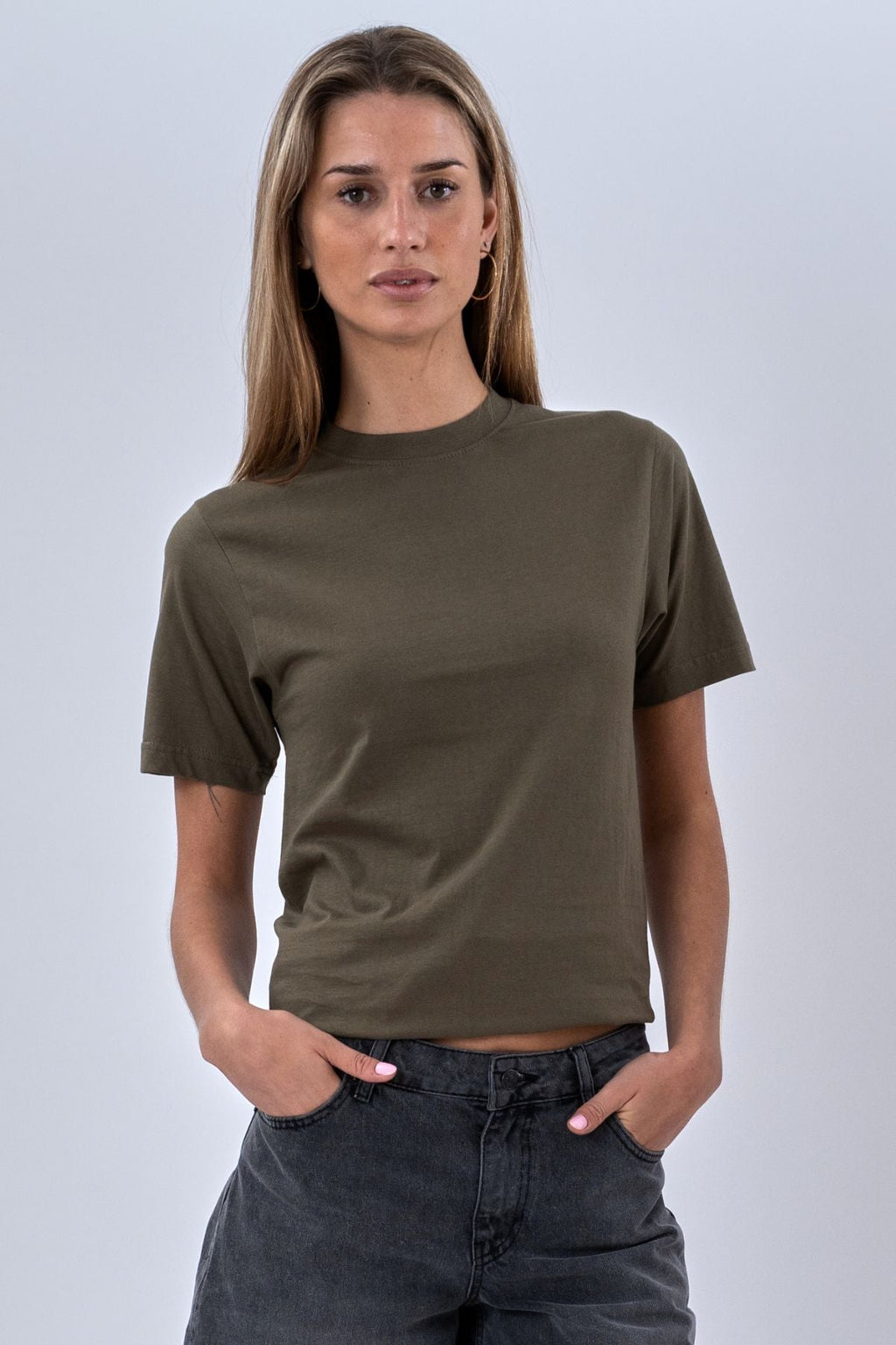 Oversized T-shirt - Army Green