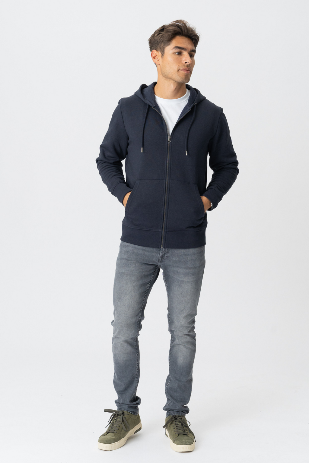 Hoodie Zip - Dubhghorm Gorm