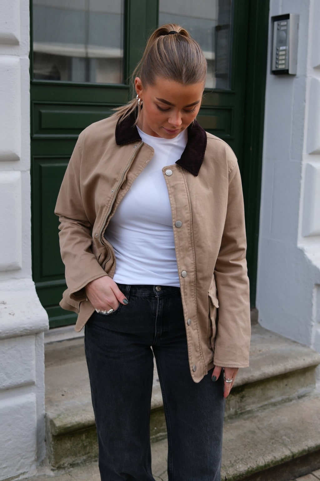 Jacket Twill - Gaineamh Dorcha