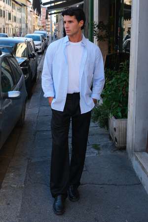 The Original Performance Oxfordská košeľa - svetlo modrá/biela