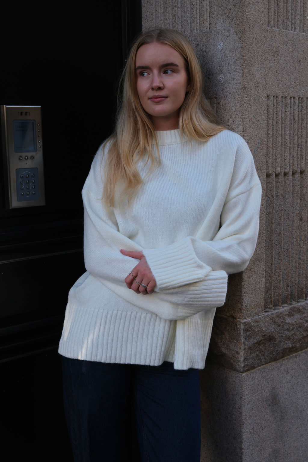 Martina Knit - White