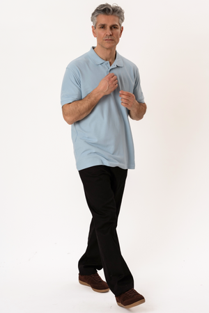 Basic Polo - Light Blue