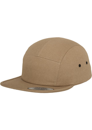 5 Panel Cap - Khaki