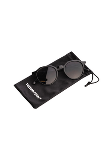 Round Sunglasses - Black