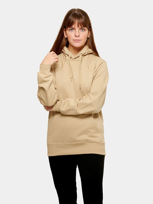 Oversized Hoodie - Sand - TeeShoppen - Sand/Beige