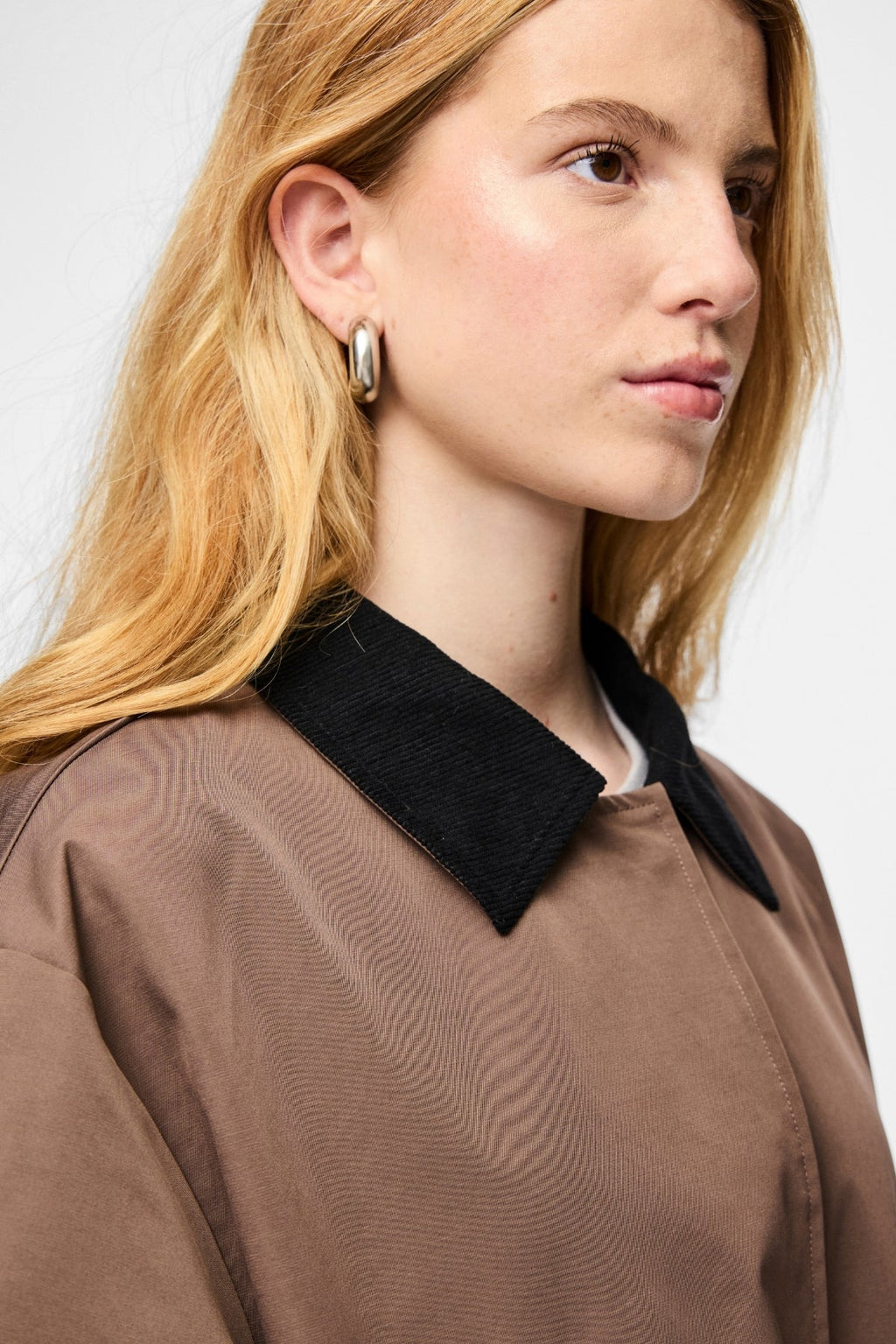 Jorma Long Light Jacket - Coffee Quartz Black