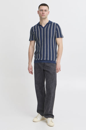 Striped Pullover - Blue