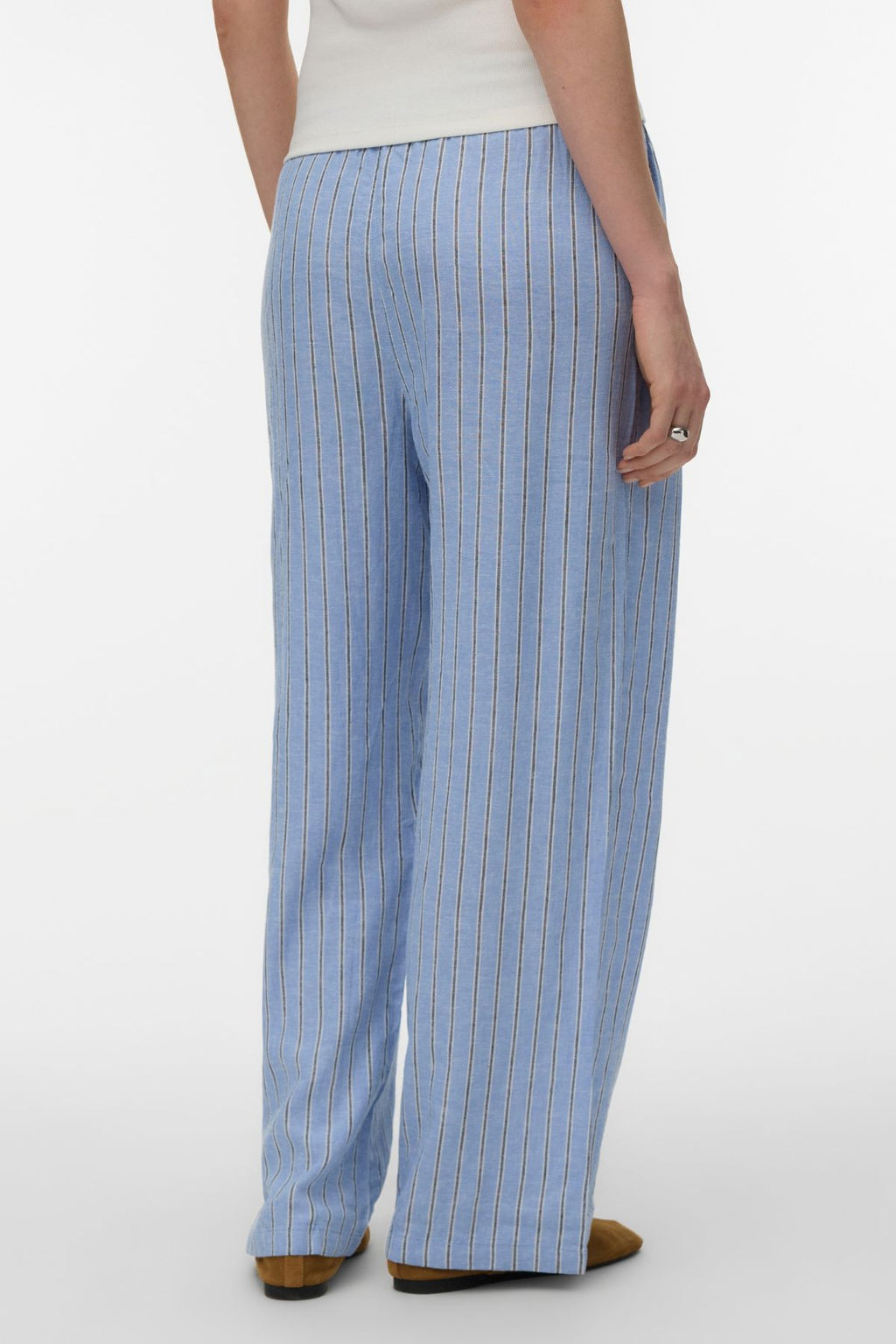 Linn HW Pants - Nevädza Blue-Liva Navy Blazer