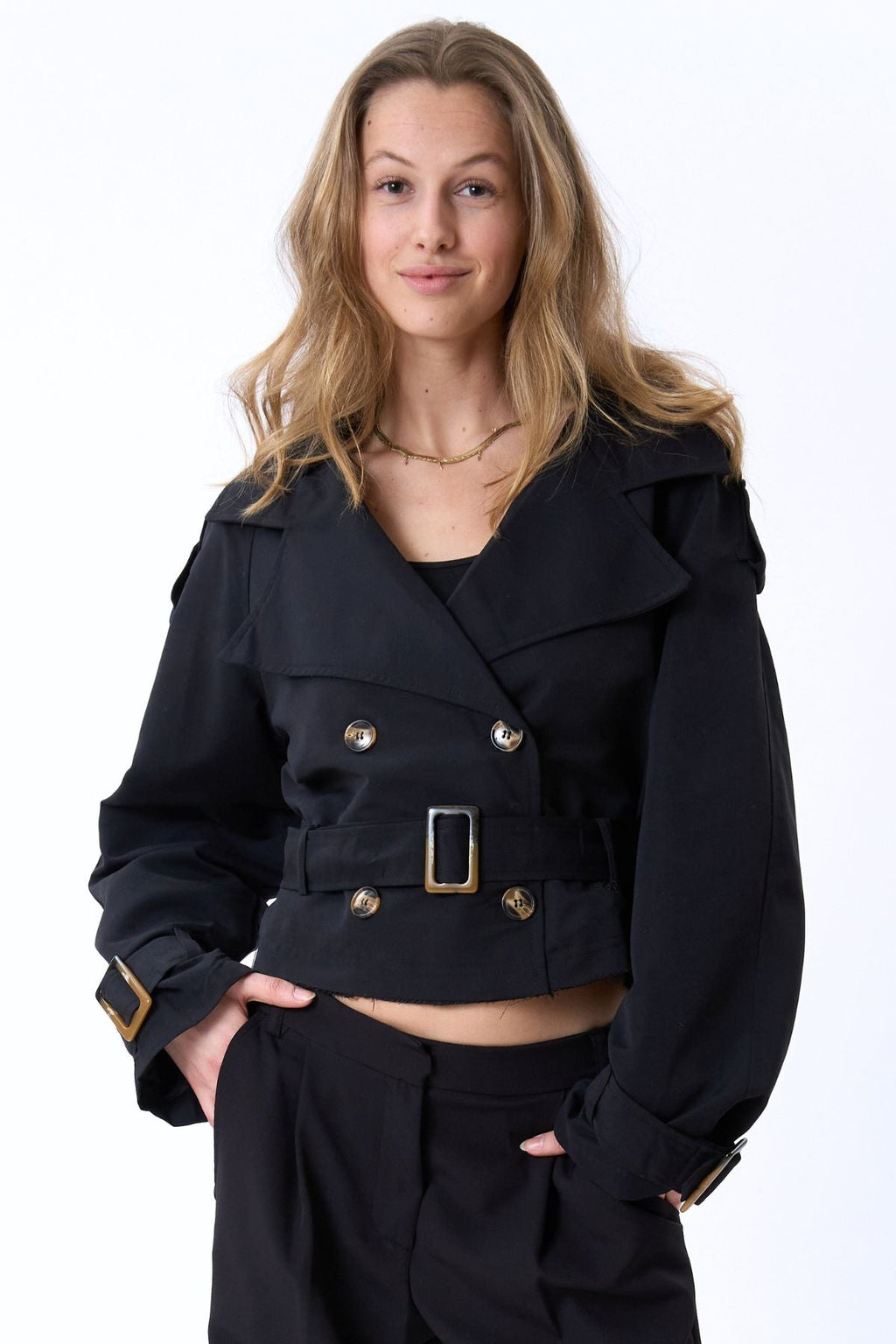 Julieta kratka jakna - crna
