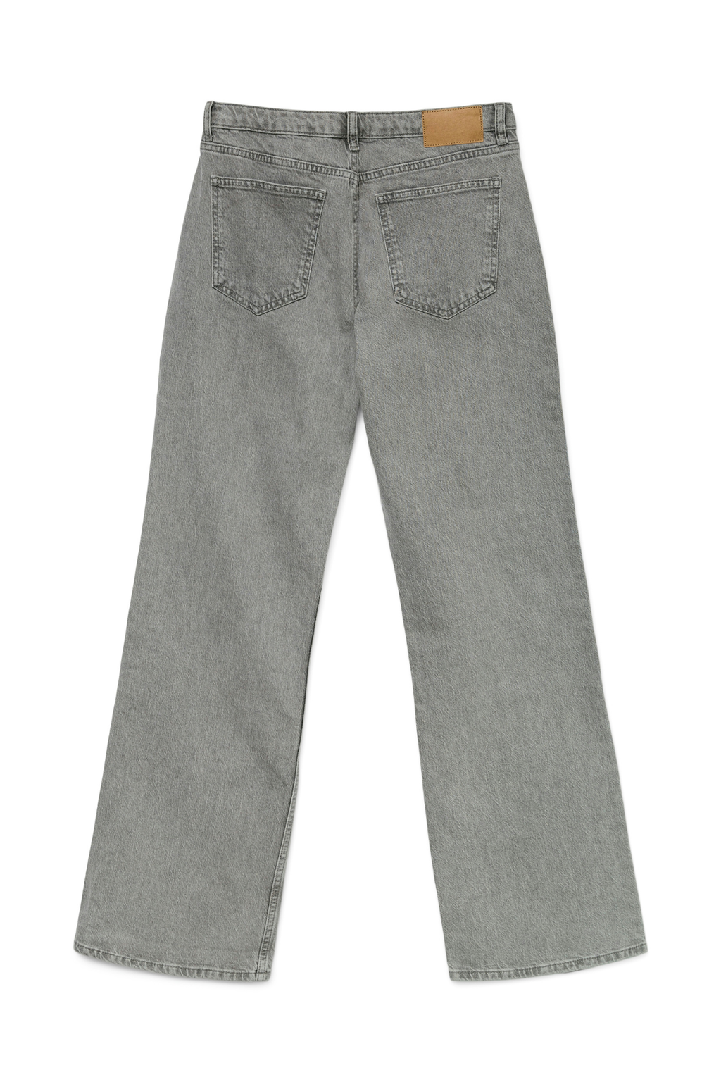 Alexis Low Waist Denim Jeans - Light Grey Denim