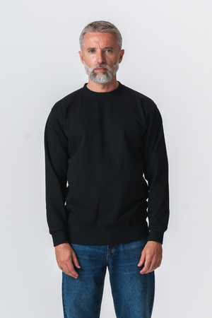 Basic Crewneck - Dubh