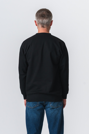 Basic Crewneck - Dubh