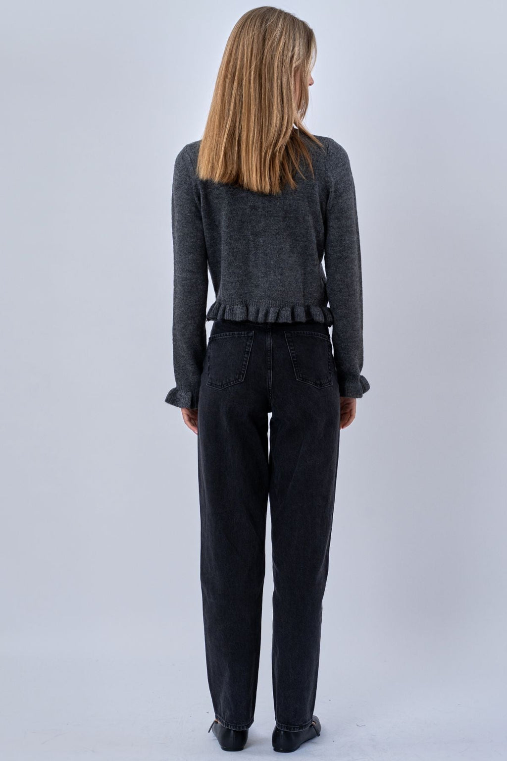 Flora kardigan - sivi