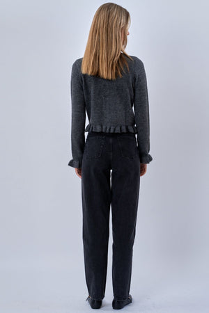 Flora kardigan - sivi