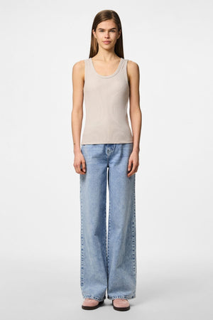 May Tank Top - Silvery Grey